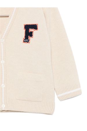 cardigan in lana beige FAY KIDS | FX9520Z2362113AV